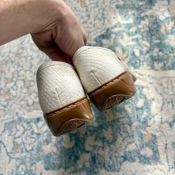 Rieker Massa Cream AntiStress Shoes EU 36 US Sz 5 Reptile Print Leather Comfort - Picture 7 of 7